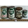 Image 4 : LOT OF 4 - QUAKER STATE QT & LITRE TRANSMISSION FLUID & MOTOR OIL CANS 