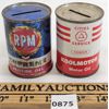Image 1 : LOT OF 2 - CITIES SERVICES & RPM COIN BANKS