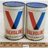 Image 3 : LOT OF 2 - VALVOLINE MOTOR OIL 1QT CANS