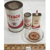 Image 1 : LOT OF 4 - TEXACO COLLECTIBLES - INCL ASHTRAY, MOTOR OIL CAN & OILER, ETC. 