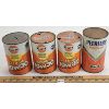 Image 3 : LOT OF 4 - GULF COIN BANKS & PEERLESS MOTOR OIL 1QT CAN