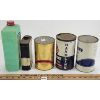 Image 2 : LOT OF 5 - TEXACO & HAVOLINE CANS - INCL OUTBOARD MOTOR OIL & CARBURETOR CLEANER, ETC.