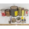 Image 2 : LOT OF 11 - MISC CANS - INCL RONSONOL, BP & KLEEN FLO, ETC.