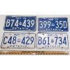 Image 1 : LOT OF 7 - PAIRS OF '73, '75 & '76 ONTARIO LICENCE PLATES - INCL '72