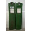 Image 1 : PAIR OF BENNETT GAS PUMP PANELS W/ GLASS INSERTS & B/A PLATE 