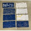 Image 2 : LOT OF 8 - ONTARIO LICENCE PLATES - INCL 1972, 1973, 1976, ETC