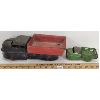 Image 3 : LOT OF 2 - UNKNOWN PRESSED STEEL TRUCKS