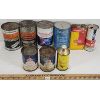 Image 3 : LOT OF 9 - OIL, GREASE, ANT-FREEZE, CLEANER CANS - INCL KENDALL, MOTORMASTER, ETC.