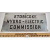 Image 1 : ETOBICOKE HYDRO-ELECTRIC COMISSION SIGN