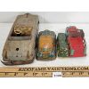 Image 4 : LOT OF 4 - TIN TOYS - INCL MADE IN JAPAN - POLICE, US ZONE GERMANY BUS ETC.