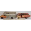 1007  LOT OF 2  UHAUL and LUMAR DUMP PRESSED STEEL TRUCKS