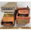 Image 2 : LOT OF 2 - U-HAUL & LUMAR DUMP PRESSED STEEL TRUCKS