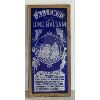 Image 1 : ALLEN'S LUNG BALSAM COBALT GLASS SIGN 
