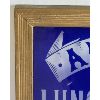 Image 3 : ALLEN'S LUNG BALSAM COBALT GLASS SIGN 