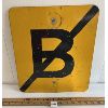 Image 1 : RAILROAD METAL SIGN