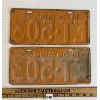 Image 2 : PAIR OF 1935 ONTARIO LICENCE PLATES