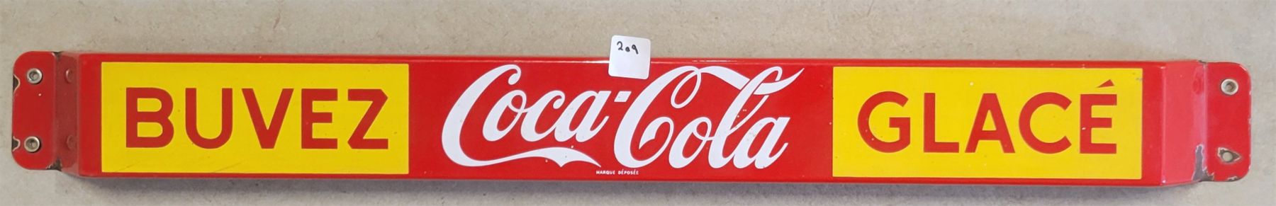 PLAQUE PUBLICITAIRE COCA COLA Original Buvez Coca Cola Décoration Bar PLAQUE PUBLICITAIRE COCA COLA Original Buvez Coca Cola Décoration Bar