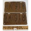 Image 1 : PAIR OF 1930 ONTARIO LICENCE PLATES