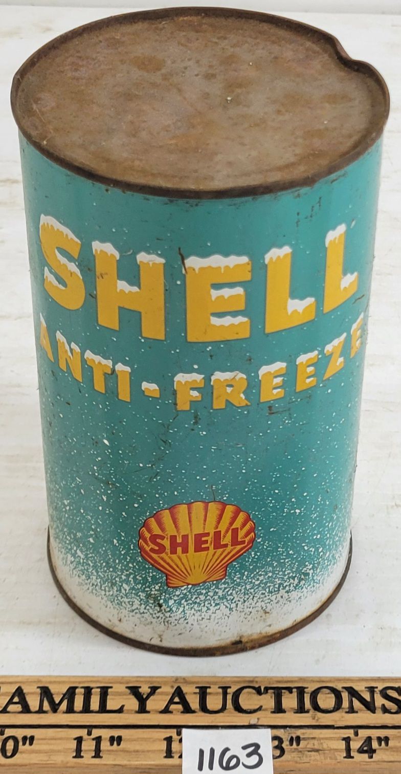 Shell Can SHELL ANTI-FREEZE 1QT CAN