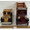 Image 1 : LOT OF 2 - MISC. WOODEN TRUCKS
