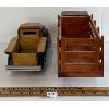 Image 2 : LOT OF 2 - MISC. WOODEN TRUCKS