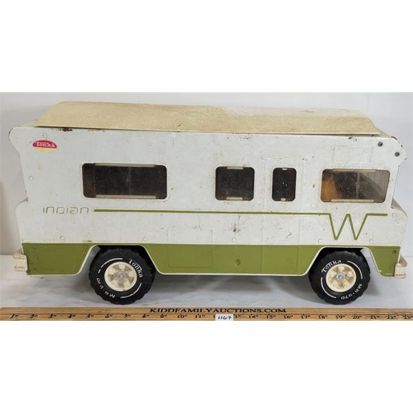 TONKA WINNEBAGO INDIAN RV - METAL & PLASTIC