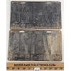 Image 2 : PAIR OF 1923 ONTARIO LICENCE PLATES