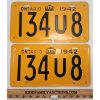Image 1 : PAIR OF 1942 ONTARIO LICENCE PLATES
