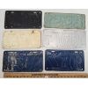 Image 2 : LOT OF 6 - 1930'S-1950'S ONTARIO LICENCE PLATES