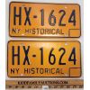 Image 1 : PAIR OF NEW YORK HISTORICAL LICENCE PLATES