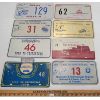 Image 1 : LOT OF 8 - TOUR OF YESTERYEAR BOOSTER PLATES