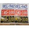Image 1 : LOT OF 3 - PAIRS OF ONTARIO LICENCE PLATES - INCL 1974, 79 ETC.