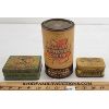 Image 1 : LOT OF 3 - PLAYERS CIGARETTE, COWAN'S COCOA, AND PERIQUE TINS