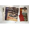 Image 1 : LOT OF 9 - SHELL ROAD MAPS, RECORD BOOK, CLIPBOARD, MAGAZINE & NEWSPAPERS 