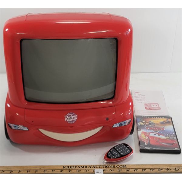 CARS RUST-EZE 13IN COLOUR TV/DVD