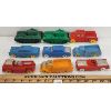 Image 1 : LOT OF 9 - AUBURN RUBBER CO. CARS - INCL POLICE, TANKS ETC.
