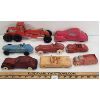 Image 1 : LOT OF 8 - RUBBER TOY VEHICLES - INCL AUBURN GRADER, ROADSTERS & RT SEDAN ETC.