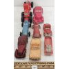 Image 2 : LOT OF 8 - RUBBER TOY VEHICLES - INCL AUBURN GRADER, ROADSTERS & RT SEDAN ETC.