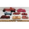 Image 3 : LOT OF 8 - RUBBER TOY VEHICLES - INCL AUBURN GRADER, ROADSTERS & RT SEDAN ETC.