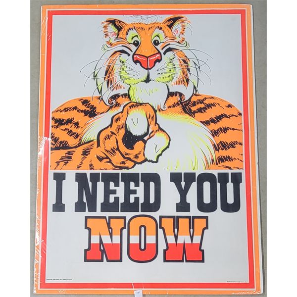 1968 HUMBLE OIL & REFINING CO. "I NEED YOU NOW" PAPER ADVERTISEMENT