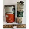 Image 4 : LOT OF 2 - B/A MOTOR OIL CANS