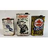 Image 3 : LOT OF 3 - MISC CANS - INCL SUPERTEST, CASTROL & SILITRATE