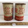 Image 1 : LOT OF 2 - CITIES SERVICES KOOLMOTOR CANS
