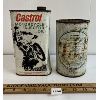Image 3 : LOT OF 2 - CASTROL OUTBOARD MOTOR & INJECTOR CANS