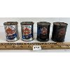 Image 3 : LOT OF 4 - SUPERTEST COIN BANK CANS