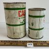 Image 3 : LOT OF 2 - CASTROL MOTOR OIL CANS