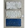 Image 2 : LOT OF 3 - ONTARIO LICENCE PLATES - INCL 1960, 1969 & 1970