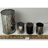Image 3 : LOT OF 4 - SUPERTEST 1 QT MOTOR OIL CAN & COIN BANKS 