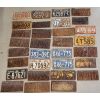 Image 1 : QTY OF ONTARIO LICENCE PLATES - INCL 1940 & 1955, ETC.