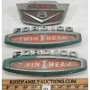 Image 1 : LOT OF 3 - FORD EMBLEMS - INCL V8